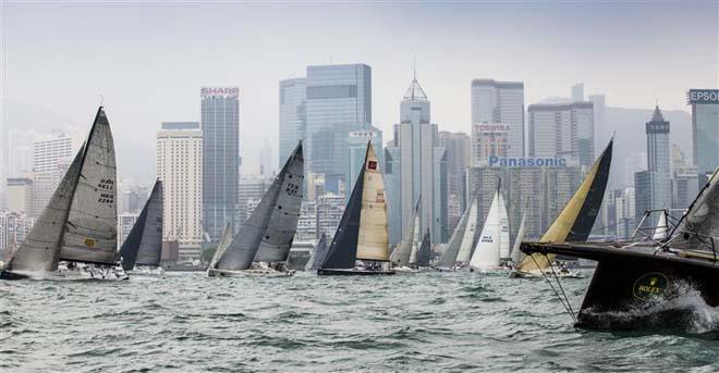 Start of the 50th Rolex China Sea Race ©  Rolex/Daniel Forster http://www.regattanews.com